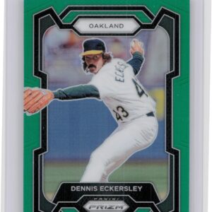 2024 Prizm Dennis Eckersley Green Prizms #89 Athletics