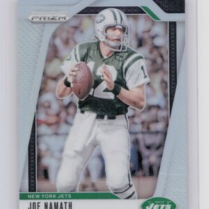 2024 Prizm Joe Namath Auto 228 Jets Autographs Silver Prizm