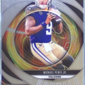 2024 Prizm Michael Penix Jr. RC #6 Huskies Portals