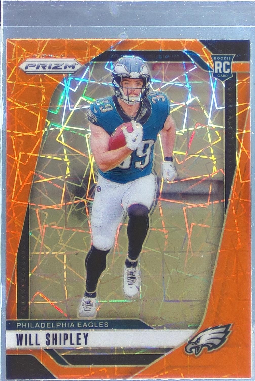 2024 Prizm Will Shipley Lazer RC 397 Eagles