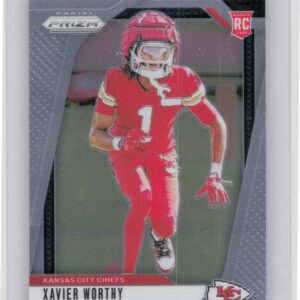 2024 Prizm Xavier Worthy RC 399 Chiefs