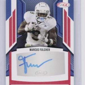2024 SAGE HIT Marcus Fulcher Auto #A-MF2 Hornets Autographs Black (High Series)
