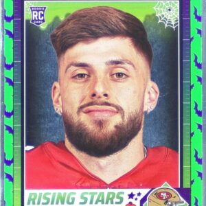 2024 Score-A-Treat Ricky Pearsall RC #42 49ers Rising Stars Green Bats