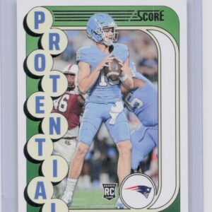 2024 Score Drake Maye RC 2 Patriots Protential