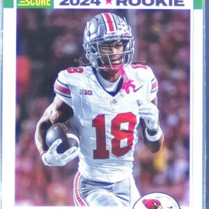 2024 Score Marvin Harrison Jr. RC #4 Cardinals 35th Anniversary Rookies