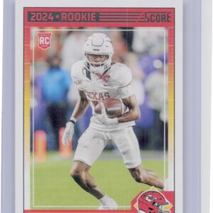 2024 Score Xavier Worthy RC #324 Chiefs