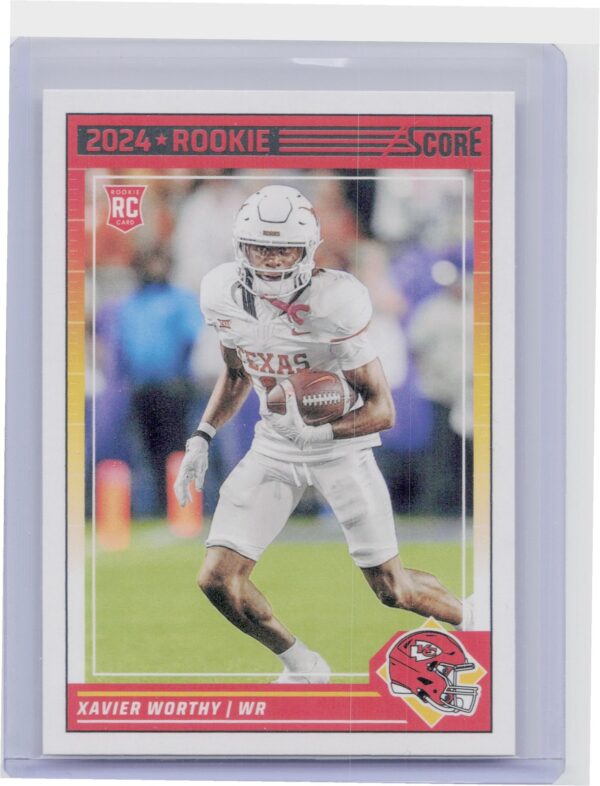 2024 Score Xavier Worthy RC #324 Chiefs