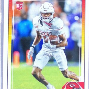 2024 Score Xavier Worthy RC #324 Chiefs