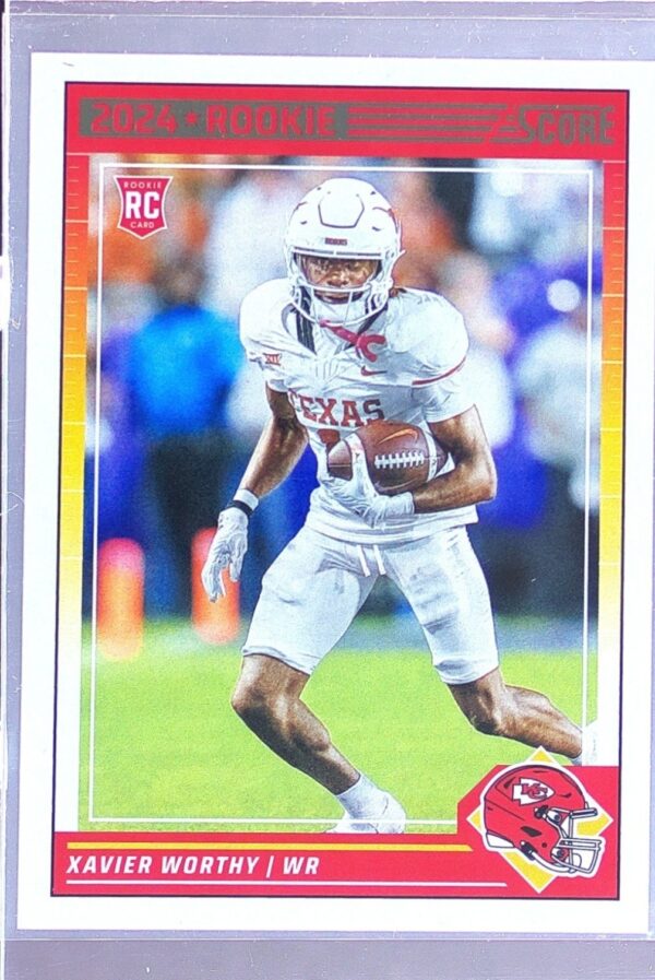 2024 Score Xavier Worthy RC #324 Chiefs
