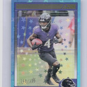 2024 Score Zay Flowers Stars /399 23 Ravens