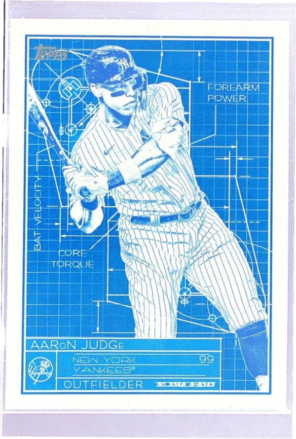 2024 Topps Aaron Judge #SB-1 Yankees Superstar Blueprint
