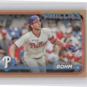 2024 Topps Alec Bohm Gold /2024 #266 Phillies