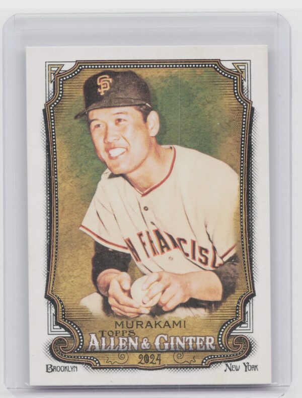 2024 Topps Allen & Ginter Masanori Murakami #172 Giants