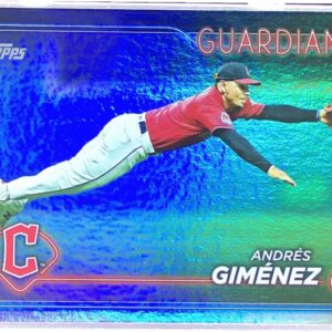 2024 Topps Andres Gimenez Rainbow Foil #289 Guardians