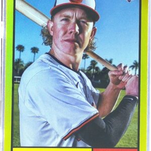 2024 Topps Archives Heston Kjerstad Yellow Foilboard RC #11 Orioles