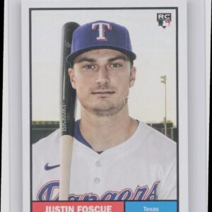 2024 Topps Archives Justin Foscue RC #31 Rangers