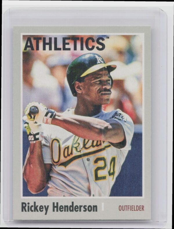 2024 Topps Archives Rickey Henderson #113 Athletics