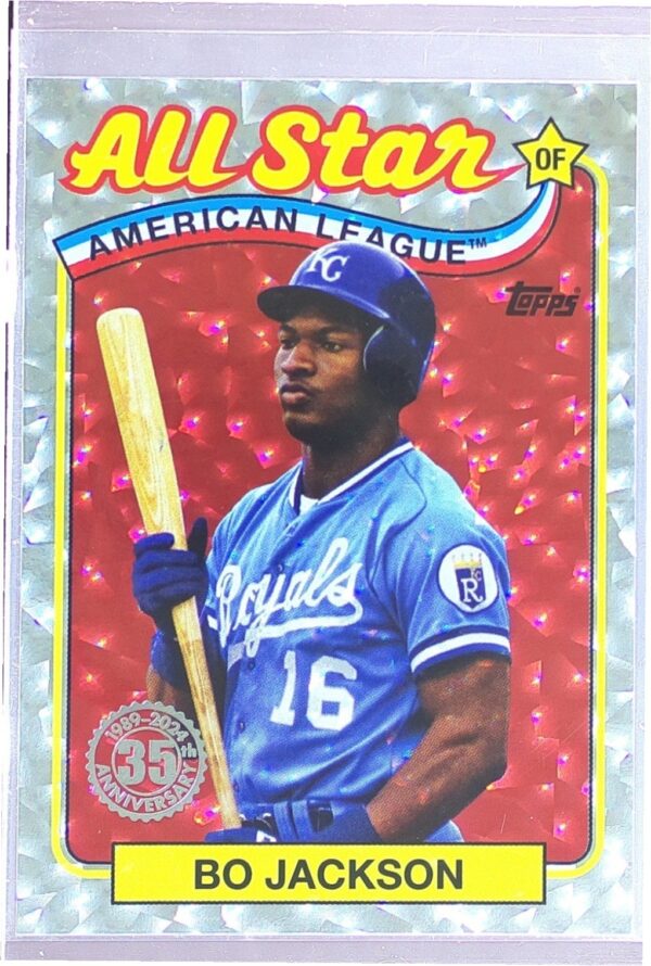 2024 Topps Bo Jackson #89ASB-36 Royals 1989 35th Anniversary All Stars Foil