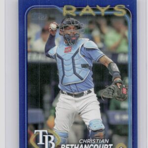 2024 Topps Christian Bethancourt Royal Blue #96 Rays