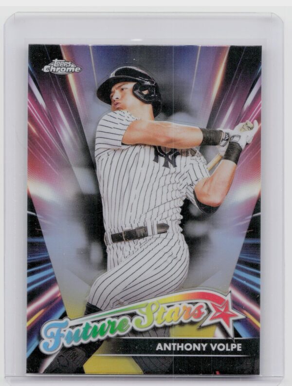 2024 Topps Chrome Anthony Volpe #FS-5 Yankees Future Stars