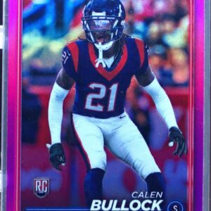 2024 Topps Chrome Calen Bullock Pink Refractor RC #293 Texans