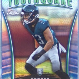 2024 Topps Chrome Cooper DeJean RC #Y-11 Eagles Youthquake Refractor
