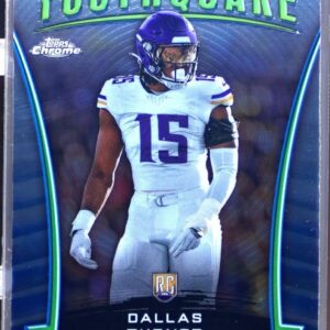 2024 Topps Chrome Dallas Turner #Y-6 Vikings Youthquake