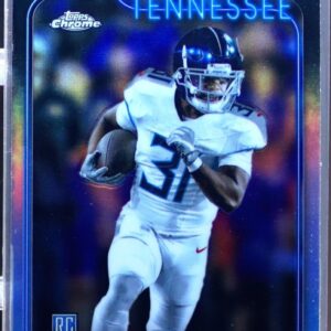 2024 Topps Chrome Jabari Small Refractor RC #275 Titans