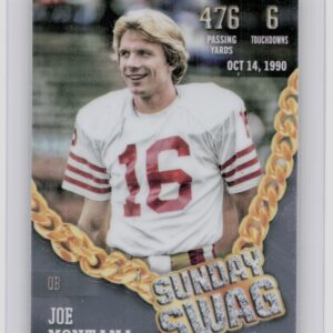 2024 Topps Chrome Joe Montana SS-5 49ers Sunday Swag