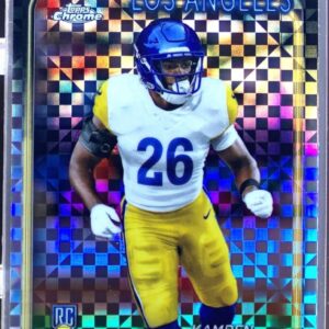 2024 Topps Chrome Kamren Kinchens X Fractor RC #282 Rams