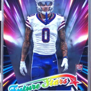 2024 Topps Chrome Keon Coleman RC #FS-10 Bills Future Stars