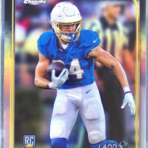 2024 Topps Chrome Ladd Mcconkey Refractor RC #212 Chargers