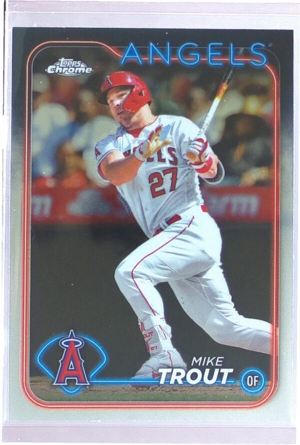 2024 Topps Chrome Mike Trout #200 Angels