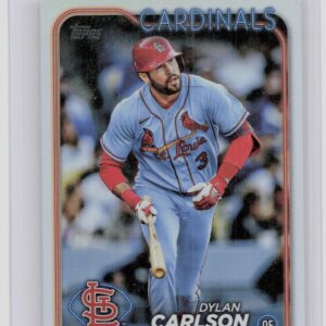2024 Topps Dylan Carlson Rainbow Foil #561 Cardinals