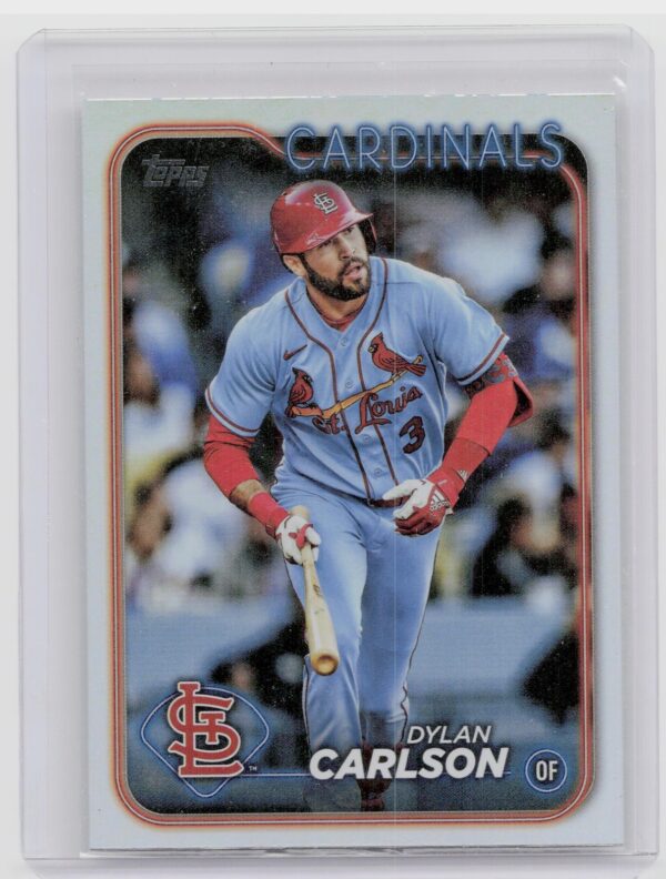 2024 Topps Dylan Carlson Rainbow Foil #561 Cardinals