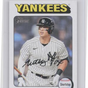 2024 Topps Heritage Mini Anthony Volpe #282 Yankees