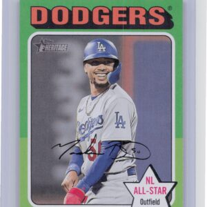 2024 Topps Heritage Mini Mookie Betts #499 Dodgers
