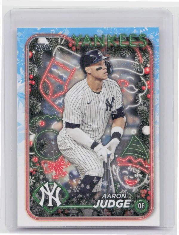 2024 Topps Holiday Aaron Judge H99 Yankees