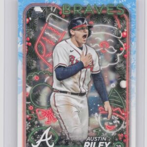 2024 Topps Holiday Austin Riley #H172 Braves