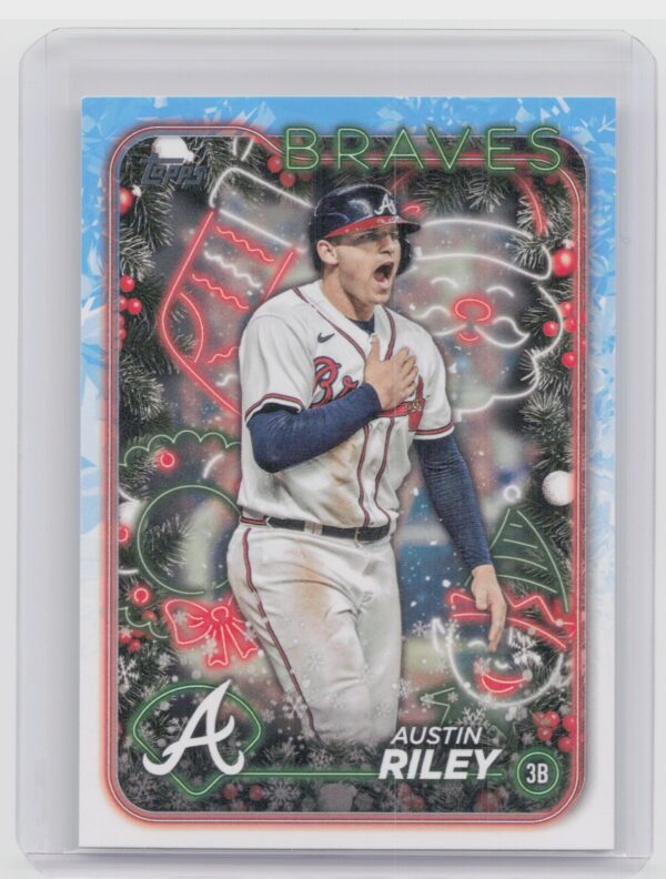 2024 Topps Holiday Austin Riley #H172 Braves