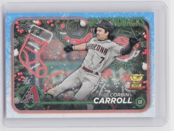 2024 Topps Holiday Corbin Carroll #H42 Diamondbacks