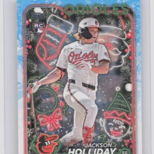 2024 Topps Holiday Jackson Holliday RC #H50 Orioles