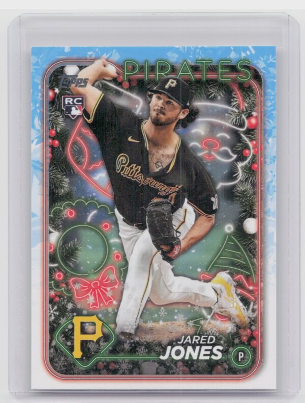 2024 Topps Holiday Jared Jones RC #H147 Pirates