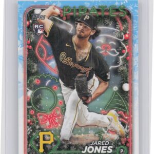 2024 Topps Holiday Jared Jones Rookie H147 Pirates