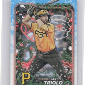 2024 Topps Holiday Jared Triolo RC #H188 Pirates