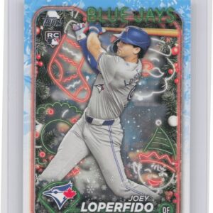 2024 Topps Holiday Joey Loperfido H71 Blue Jays
