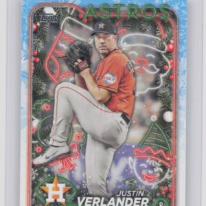 2024 Topps Holiday Justin Verlander #H68 Astros