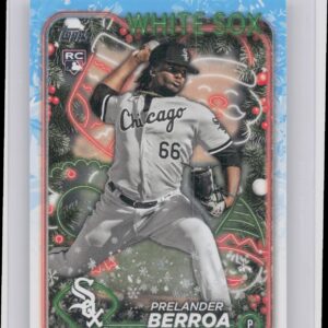 2024 Topps Holiday Prelander Berroa RC #H182 Sox