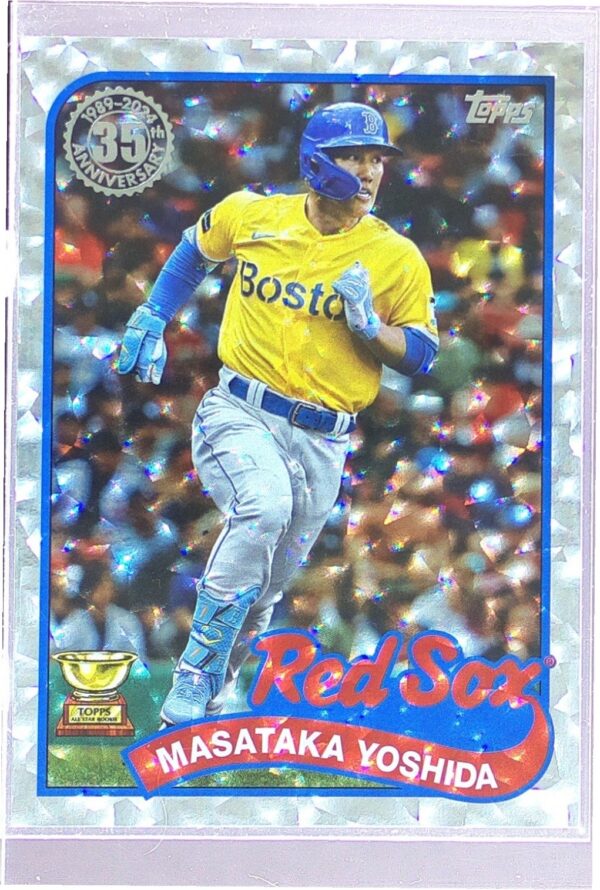 2024 Topps Masataka Yoshida #89B-14 Sox 1989 35th Anniversary Foil