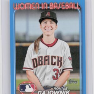 2024 Topps Ronnie Gajownik #WIB-3 Diamondbacks Women in Baseball Blue